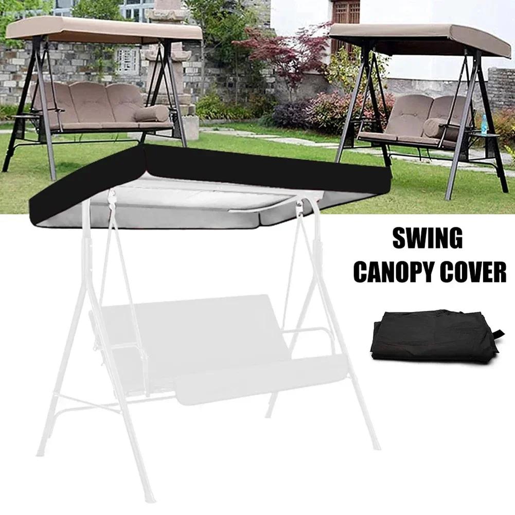 Outdoor Swing Chair Awning Garden Waterproof Swing Canopy Roof Cover Outdoor Garden Courtyard Swing Sunshade