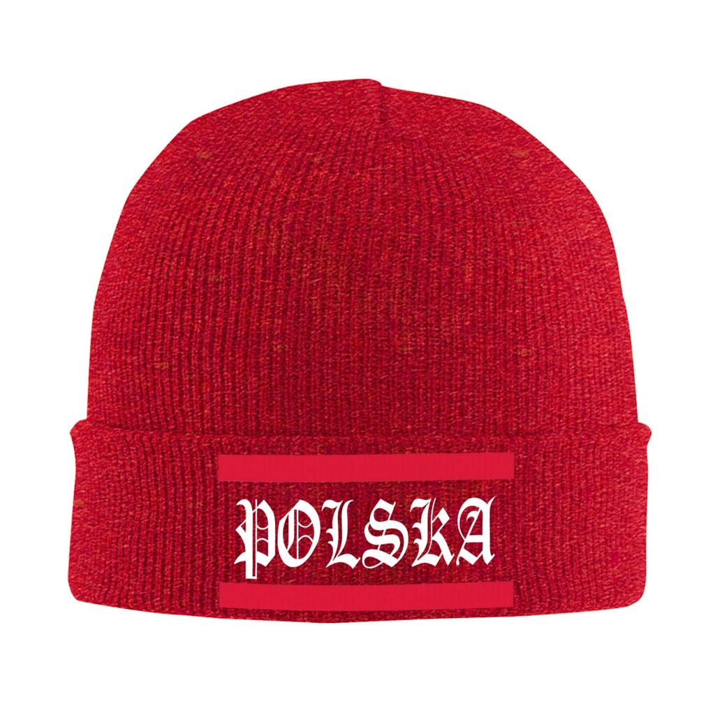 Be Like Poland Polska Polish Flag Beanie For Men Women Warm Winter Knitted Skull Cap