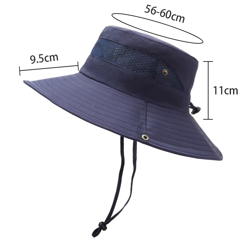 Outdoor Sun Hat Sun Hat Outdoor Mountaineering Hat Sunshade Breathable Fishing Hat Style Fisherman Hat