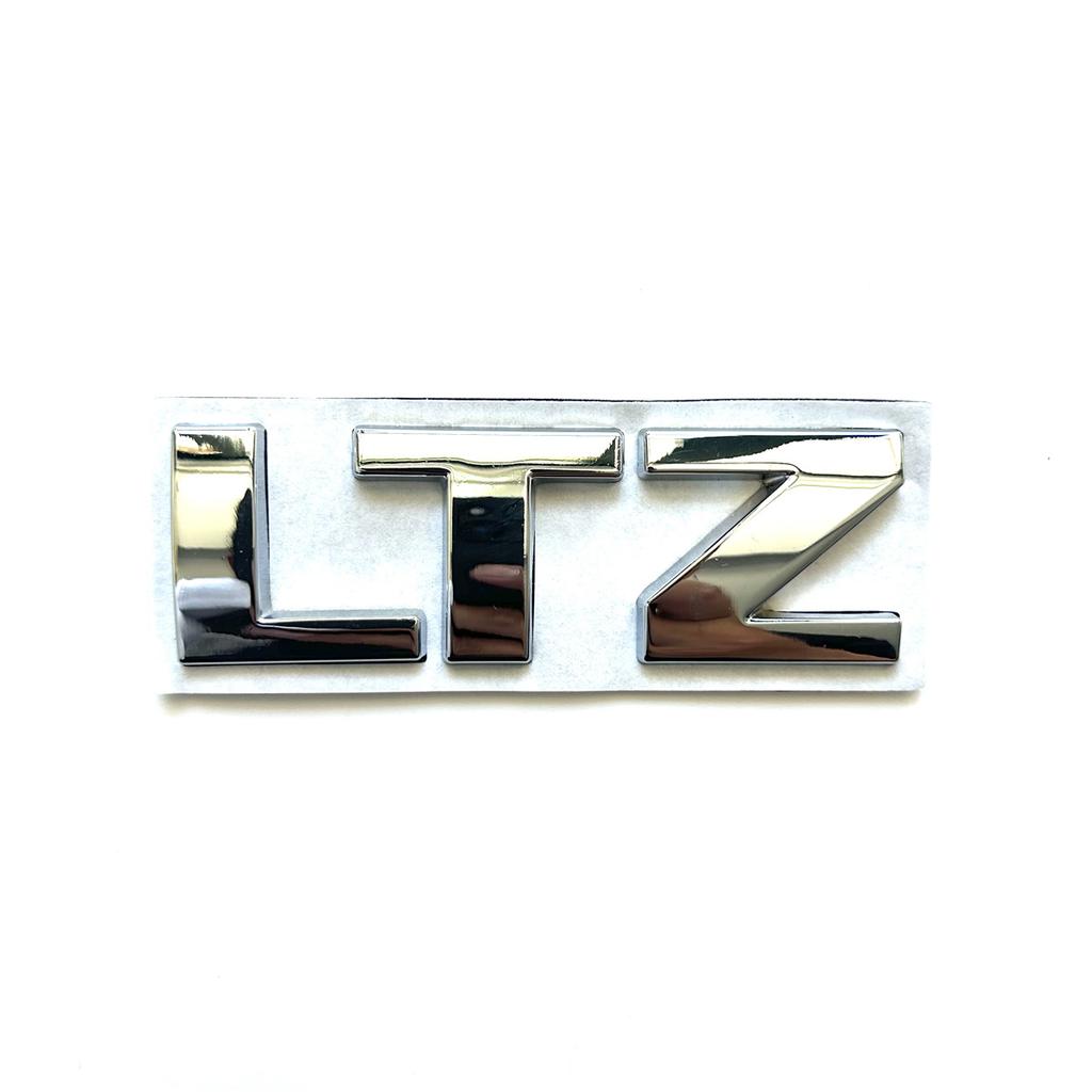 LTZ metal car logo is suitable for body trunk tail side sticker decorative decal accessories