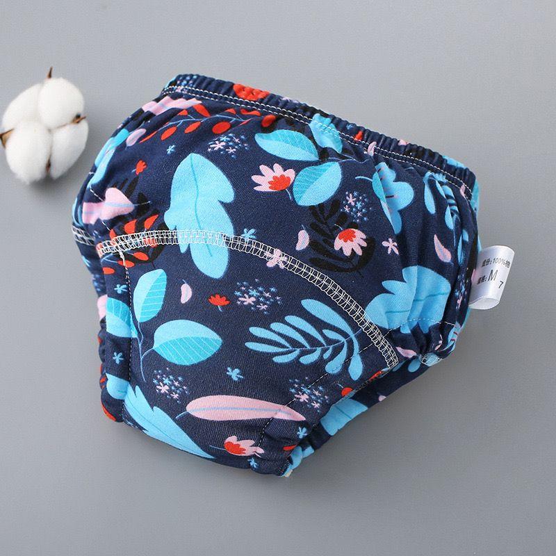 5PC Baby Cotton Cloth Diaper Training Pants Infant Toilet Training Pants for Boys and Girls Summer Diapers Leak Proof and Waterproof