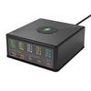 160 Вт 5-портовая зарядная станция USB-C PD65W QC3.0 быстрое зарядное устройство с отдельным дисплеем 15 Вт беспроводное зарядное устройство для iPhone SamsungLaptop