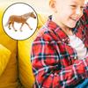 Plastic Animal Figure Competition Horse Figurine Statue for Children