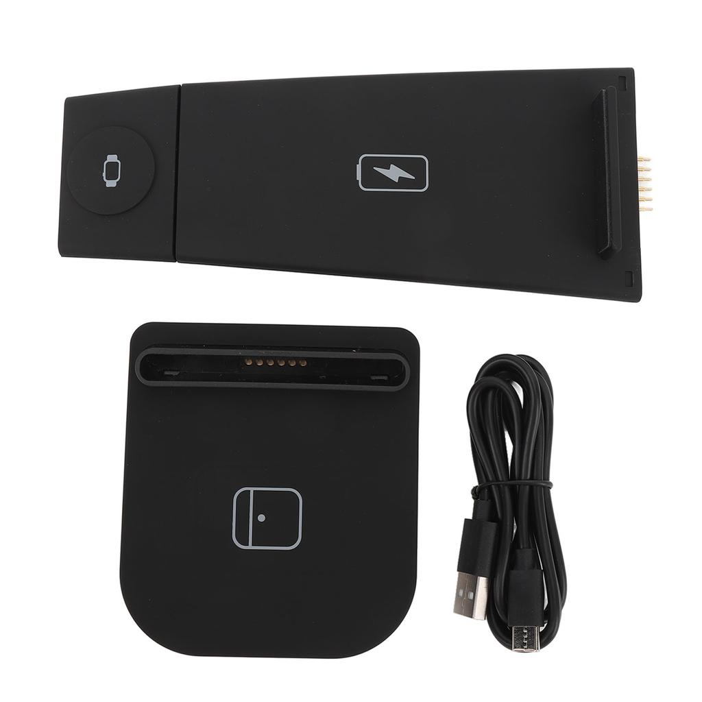 3 In 1 Charging Station Portable Foldable Magnetic Wireless Charger Stand for IOS 15 14 13 Pro Max P