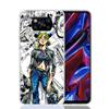 Чехол для телефона JoJo's Bizarre Adventure Джолин Куджо Для Xiaomi Poco X7 X6 X5 Pro F7 Ultra Redmi 15C 15 13 13C 12 12C 10 10A 10C 9 9A
