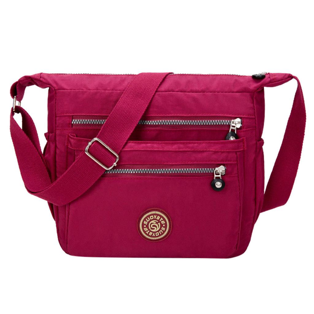 Новая сумка из ткани с принтом, сумка-мессенджер, модная нейлоновая водонепроницаемая сумка через плечо