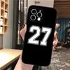 Чехол для телефона для iphone 16 15 14 Pro Max 16 15 14 13 12 Pro 15 14 Plus Номер Футбольный Бейсбольный Спортивный Чехол Funda