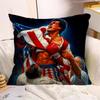 Classic Movie Pillow Covers Cartoon Sofa Decorative Home Doublesided Printing Short Plush Cute Cushion RRocky Cover