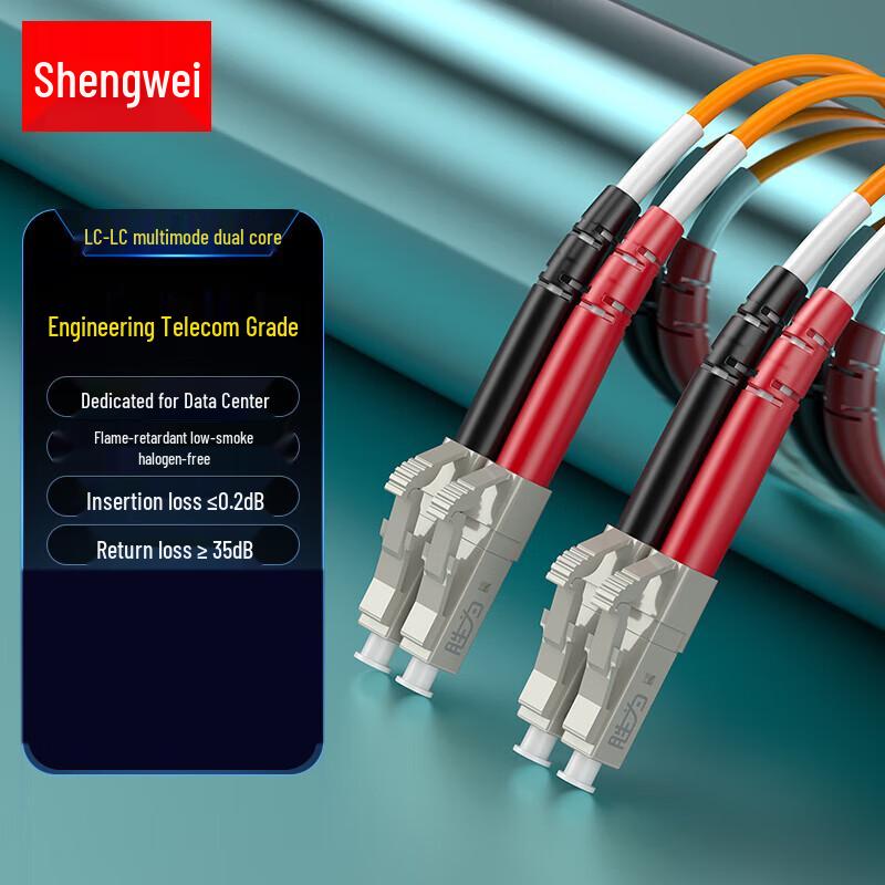 Многомодовый дуплексный оптоволоконный патч-корд Shengwei
