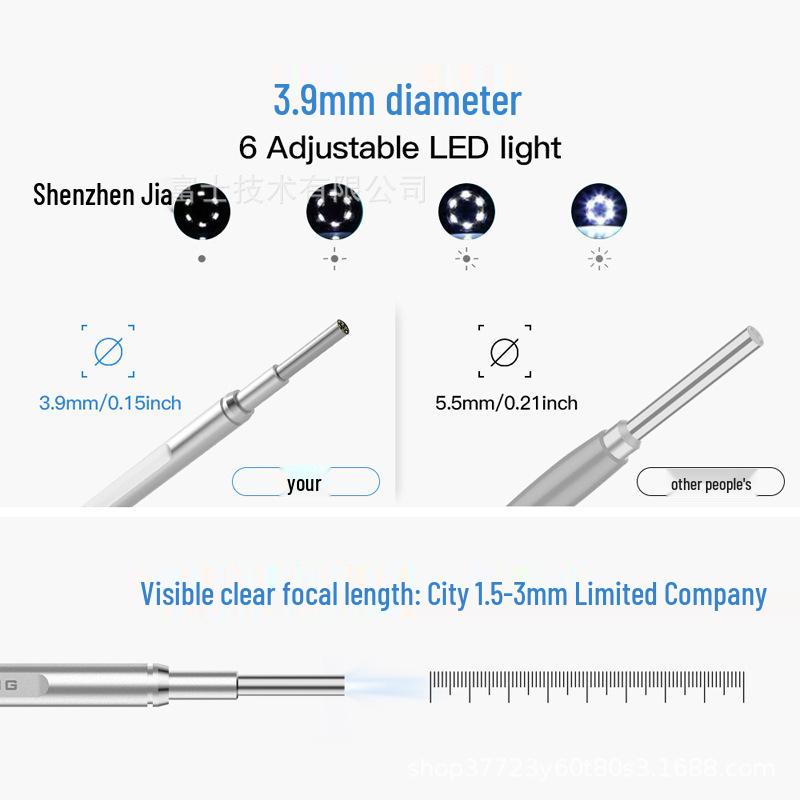 4.5" HD Visual Otoscope & Endoscope Earwax Removal Tool