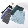 Modal Thin Summer Shorts - Plus Size Casual Five-Point Sleepwear for Home and Outdoor Use