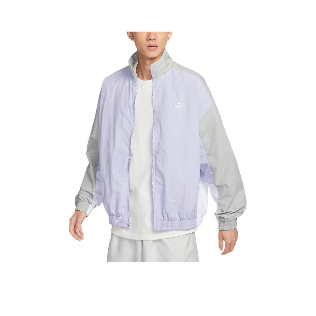 Nike Club Futura Logo Knitted Sports Long Sleeve Jacket Men Jackets HQ6110-057