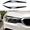 Car Headlights Eyebrow Eyelids Trim Cover For 5 Series G30 525I 530I 2017- Car Stickers Trim Decoration Replacement B