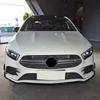 For Mercedes Benz A Class W177 A180 A200 A220 A35 AMG 2018+ Front Bumper Lip Spoiler Splitters Canards Vents
