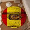 1PC rug Spain FC Crest Round mat Home Decor, Chair rug For livingroom,Bedroom, doormat home decor Birthday Gift Christmas Gifts
