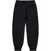 Li Ning X Jackie Chan Collaboration Kung Fu Series Cuffed Loose Mid Waist Solid Color Lace-Up Casual Pants Unisex Pants Black AKLUA09-2