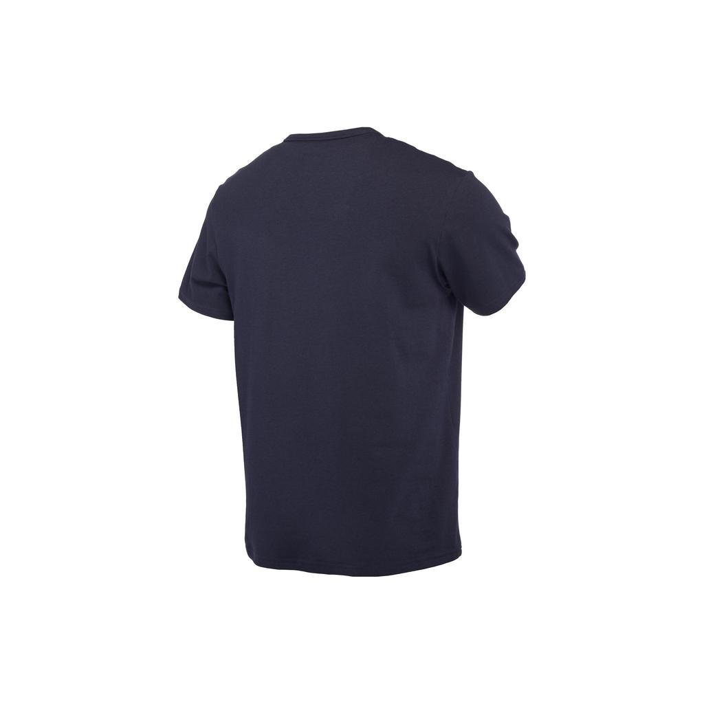 Calvin Klein Футболка с коротким рукавом и круглым вырезом с буквенным принтом, мужские топы, темно-синие NM2170E-CHW