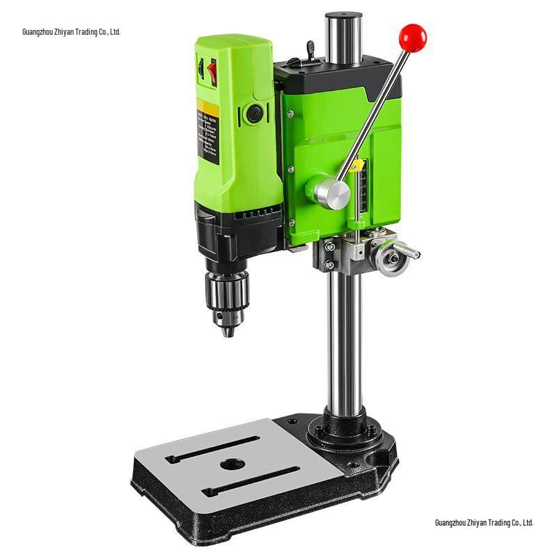 Precision 220V Mini Drill Press - Industrial-Grade, Multifunctional High-Precision Electric Bench Drill for Household Use
