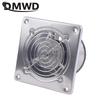 DMWD 4 inch Stainless Steel Ventilation Fan Bathroom Exhaust Fan Kitchen Range Hood Air Extractor Toilet Ventilator Remove odor