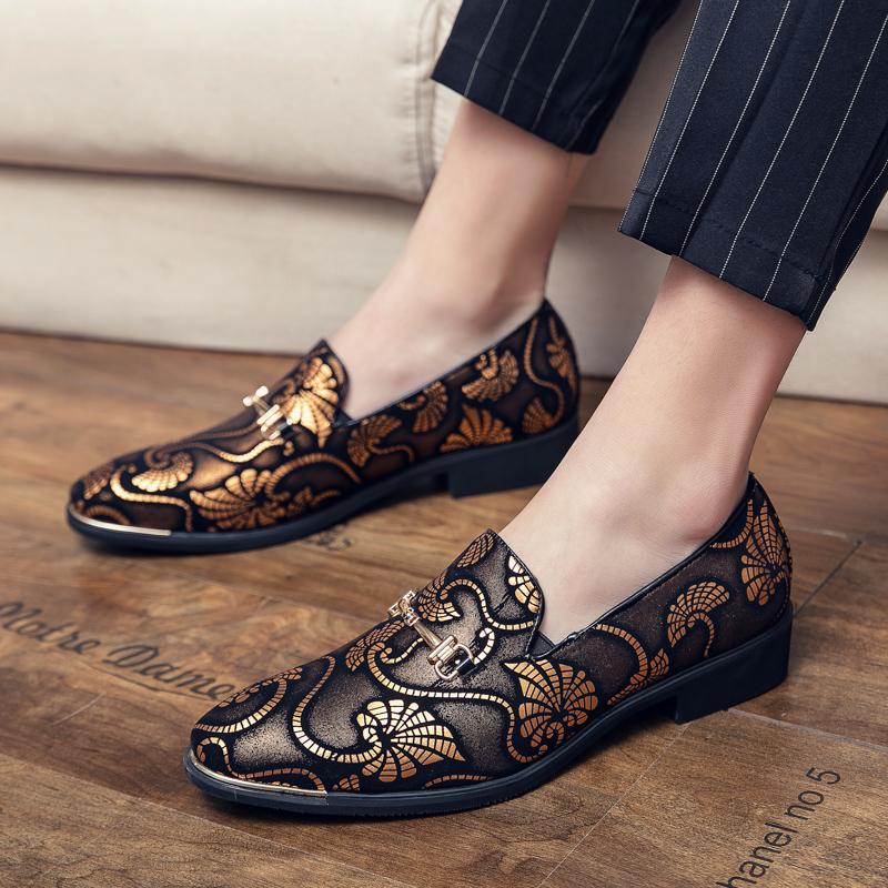 2024Luxury Brand Loafers Slip-on Fashion Colorful Leather Shoes British Style Moccasins Soft Sole Comfortable Wedding Ball Shoes