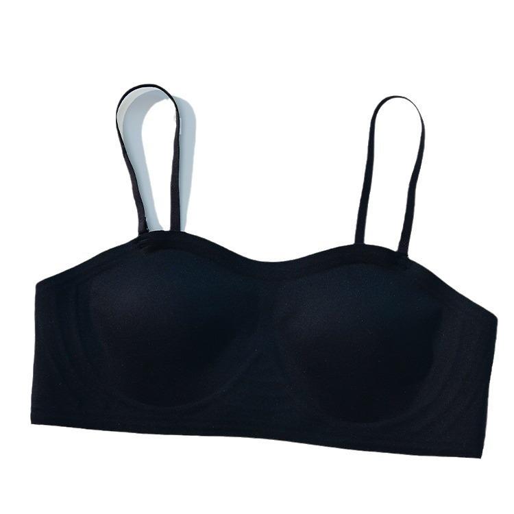 Summer ultra-thin cup seamless underwear women gather thin styles to collect sub-breasts, anti-sagging bra cover, removable shoulder strap bra