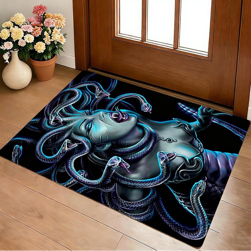 Medusa Living Room Nonslip Area Rug Soft Carpet For Bedroom Game Playroom Sofa Office Home Decor Doormat Christmas Gift