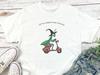Off To Commit Tomfoolery Praying Mantis Shirt – Funny Retro Mantis On Scooter – Quirky Bug Humor Tee for Lovers of Chaos and Shenanigans