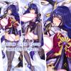 Genshin Impact Baal Косплэй наволочка аниме игра Raiden Shogun Dakimakura обнимающая наволочка для тела подушка домашняя кровать рождественские подарки