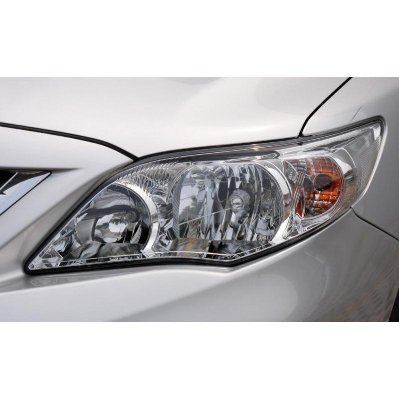 Совместимая передняя фара в сборе для Toyota Corolla 2010-2013, Черно-белая база