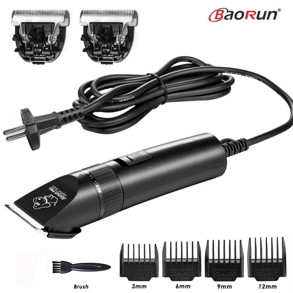 New High Power Professional Electric Pet Hair Clipper Cat Dog Hair Trimmer Grooming Animals Clipper Pets Haircut Shaver Machine