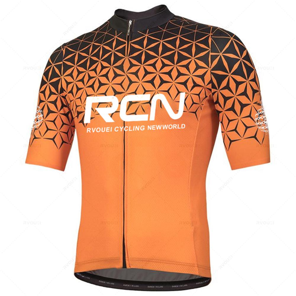 Новый летний велосипедный трикотаж Rcn Pro Team, мужской костюм для гоночного велосипеда, дышащая одежда для горного велосипеда, Mallot Ciclismo Hombre