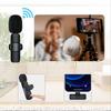 Wireless Microphones for Android Iphone Type C IOS Mini Microphone Lavalier Lapel Mic with Clip for Video Recording  Mini Mic