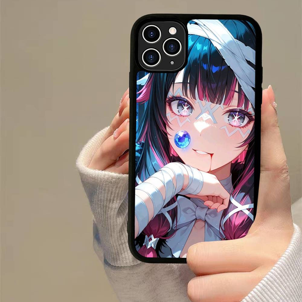 Чехол для телефона Genshin Impact Коломбина PC+TPU Для iPhone 17 16 15 14 13 12 11 Pro Max Plus Кавайный Мультяшный Чехол