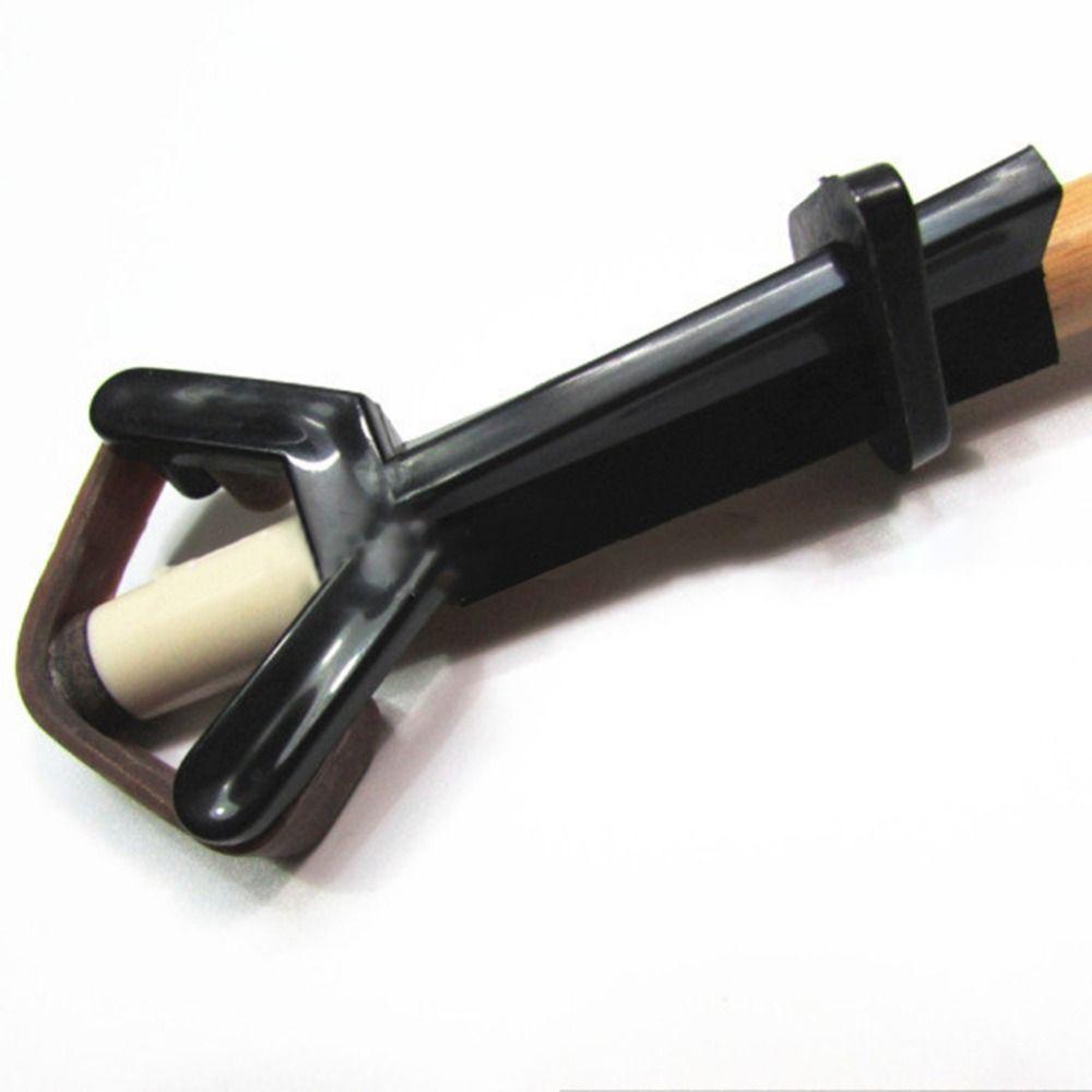 1Pc Elastic Design Tip Clip Plastic Glue Fastener New Cue Tip Clamp  Billiard Snooker Pool Cue