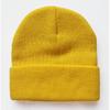 Multi color solid color knitted hat, woolen hat, brimless pullover hat, rolled edge cold weather hat, customizable