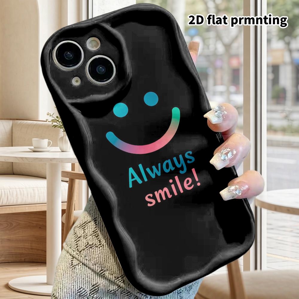 Phone Case: 2D flat design suitable for iPhone 18 17 16 15 14 13 Pro film protective case, couple style, black background, Christmas and Halloween gif