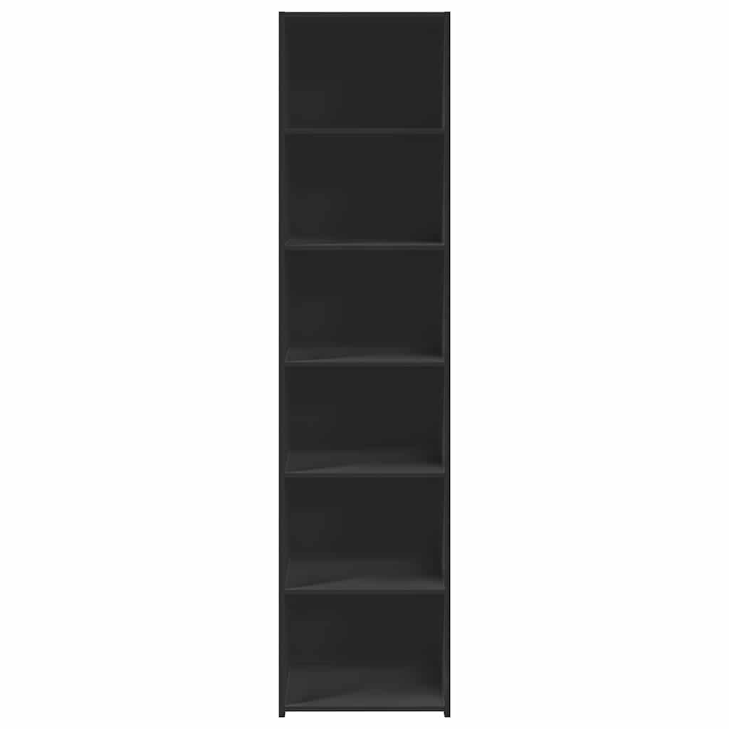 Highboard Black 45 x 41 x 185 cm Particleboard