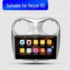 Совместим с моделями JAC Refine M2 Heyue RS 2010-2012 годов: Центральная интеллектуальная сенсорная навигационная и реверсивная система.