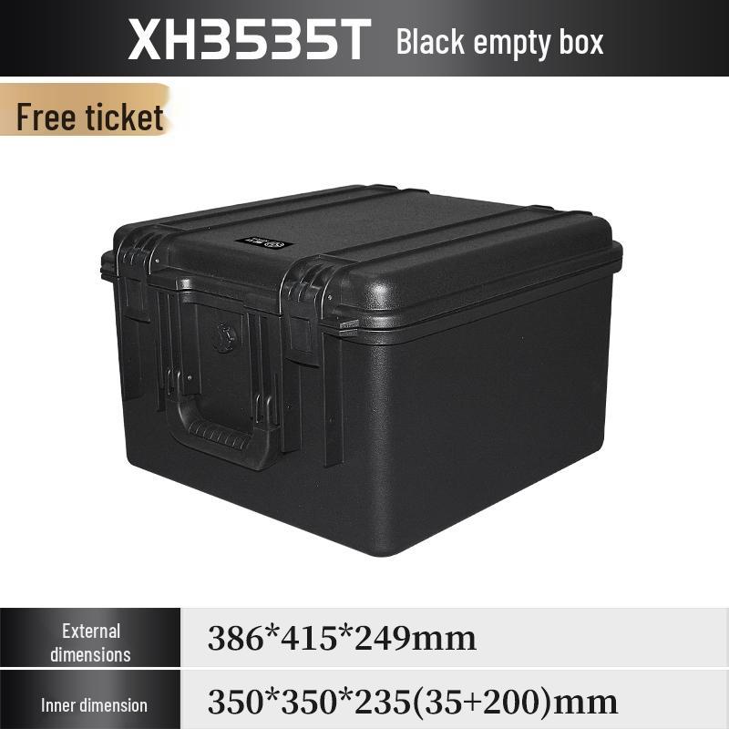 Xihua IP67 Водонепроницаемый Пластиковый Ящик для Инструментов с Сертификацией ROHS, Утолщенный - 35x35 Квадратный Влагозащитный Кейс для Приборов