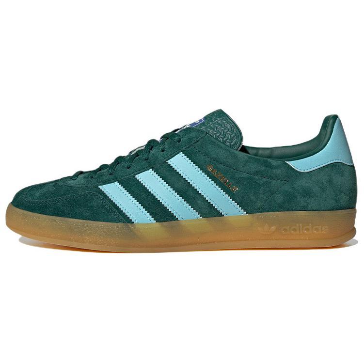 adidas Gazelle 'Collegiate Green Hazy Sky' (унисекс) Кеды Collegiate Green / Hazy Sky / Victory Gold IG9979