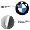 Car Door Lock Keyhole Protector Stickers Trim Automotive Door Entry Guard For BMW M Power Performance F10 F31 E36 E39 E87 E90 X5 drswk70