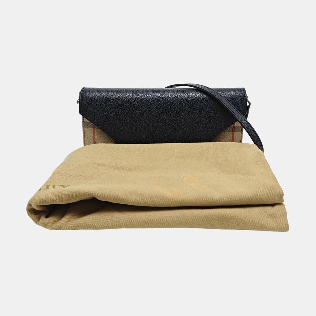 [Pre-Owned] Black Canvas Wallet - Excellent #1XFYNBI
