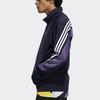 adidas Оригинальная повседневная спортивная куртка с воротником-стойкой в ​​виде трилистника, мужская верхняя одежда, темно-синяя FM1524