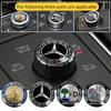 Car Sticker Benz Hot For Benz For AMG Benz Car Multimedia Knob Decorative Stickers For Mercedes-benz AMG Barbosa W205 C300 W203