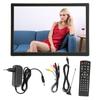 15.4 Inch Digital Television Multifunction Support 1080P Video Rechargeable Portable TV
