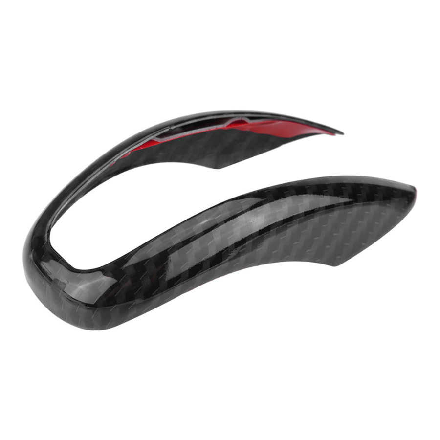 Интерьер автомобиля ручка переключения передач рамка крышка накладка для Alfa Romeo Stelvio 2017 2018 Giulia 2016 2017 2018 карбон