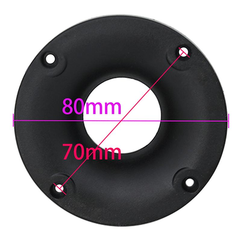 3-дюймовый 80-мм маленький рупорный твитер, пластиковое резьбовое горло, 34-мм аксессуары для ремонта динамика
