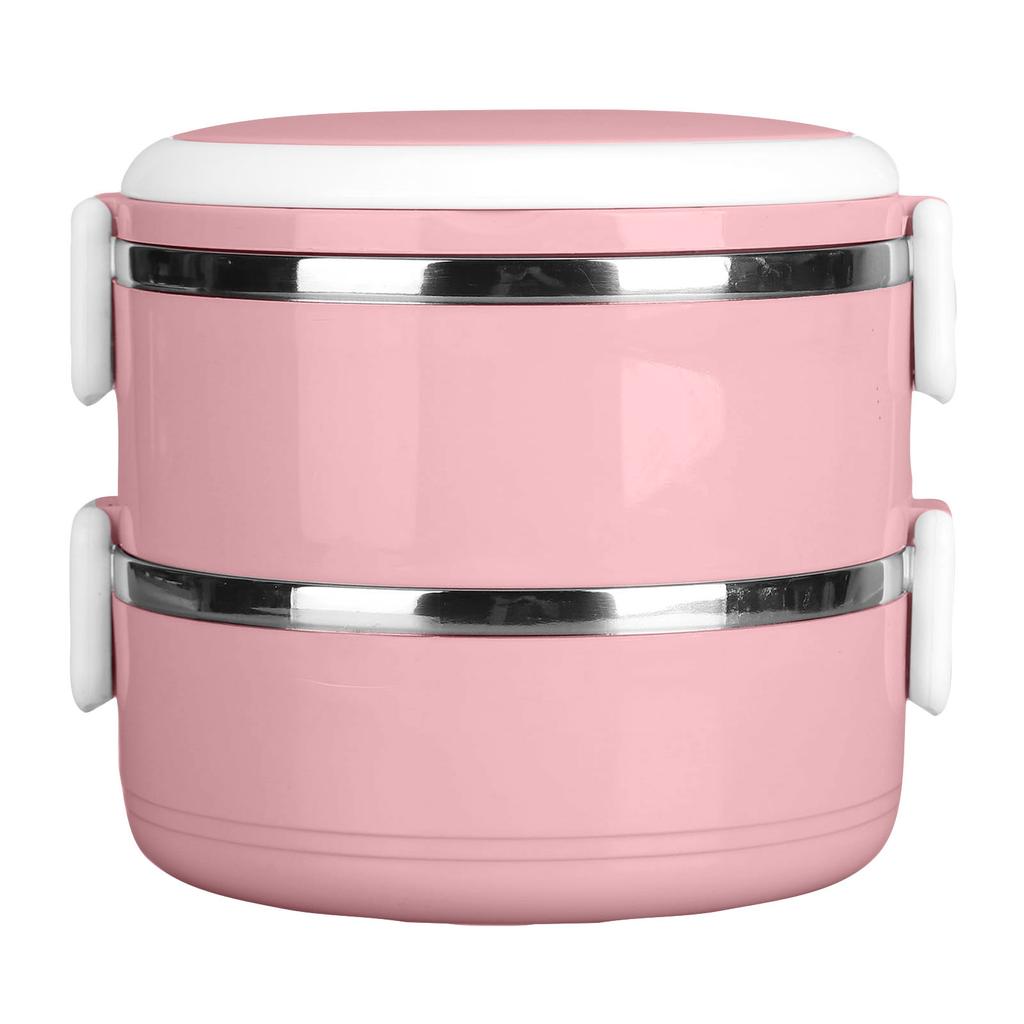 Термальный ланч-бокс Bento Box Портативный изолированный контейнер для ланча Штабелируемый герметичный пищевой контейнер из нержавеющей стали
