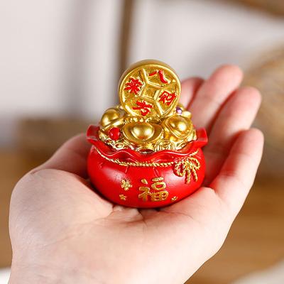 Китайский Цитрин Денежное Дерево Бог Фэн-шуй Фа Цай Удача Миниатюра Год Украшение для Дома Настольный Автомобильный Шкаф Орнаменты