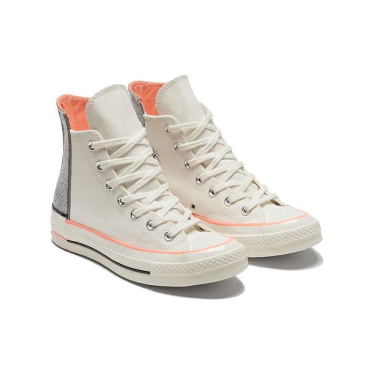 Converse Кеды Chuck Taylor All Star High Top из канваса 1970-х годов Женские кеды Серый Белый 569434C
